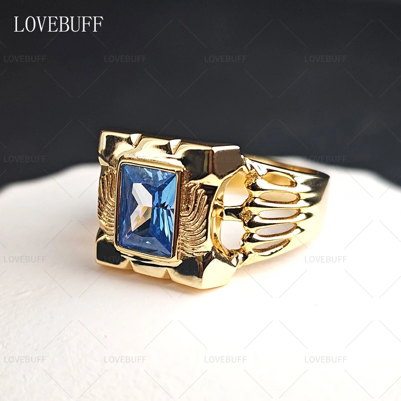 LOVEBUFF  LAD lv100 Rafayel Ring Inspired Silver Band (Version 2.0)