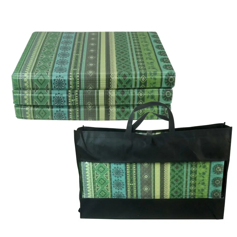 Amada-colchoneta plegable de 3 etapas para acampar, cojín para acampar, senderismo, Picnic, a prueba de juegos, colchoneta para dormir al aire libre
