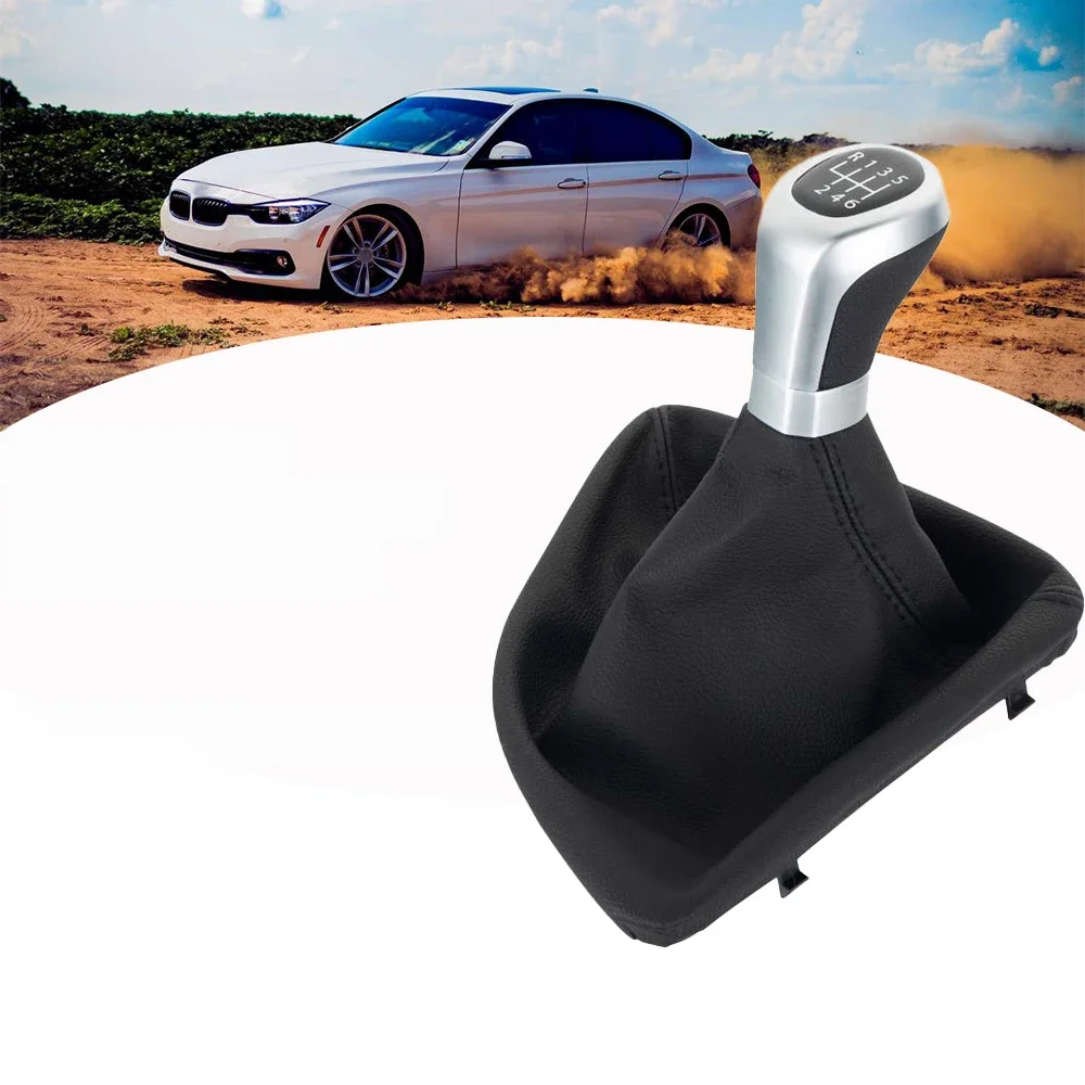 Speed Gear Shift Knob para BMW, Gearbox Gaiter, Boot Cover, Frame Collar, Peças interiores do carro,