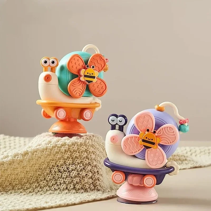 Zabawka dla dziecka inspirowana Montessori Stół do jadalni Obrót przyssawki Krzesełko do karmienia Zabawka przyssawki Spinner dla niemowląt i noworodków Prezenty — zdjęcie 2