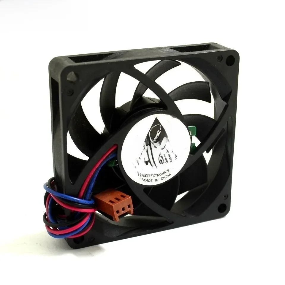1 szt. Nowy AFB0712HHB 12V 7CM 70mm 7015 0,45a 2/3/4 przewód podwójne łożysko kulkowe radiator z wentylatorem chłodzący do Delta 70*70*15mm — zdjęcie 2