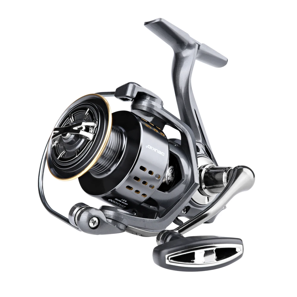 

DEUKIO Spinning Fishing Reel DA2000~7000 Series Ultralight Max Drag 15kg Surfcasting Spinning Reel Saltwater Jigging Reels