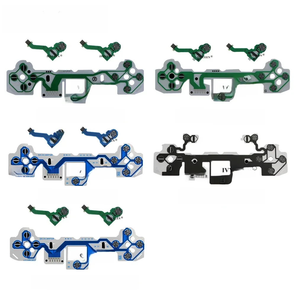 IVYUEEN pour PlayStation 5 PS5 contrôleur Film conducteur clavier câble flexible pour Dualsense 5 BDM 010 020 030 ruban Circuit imprimé