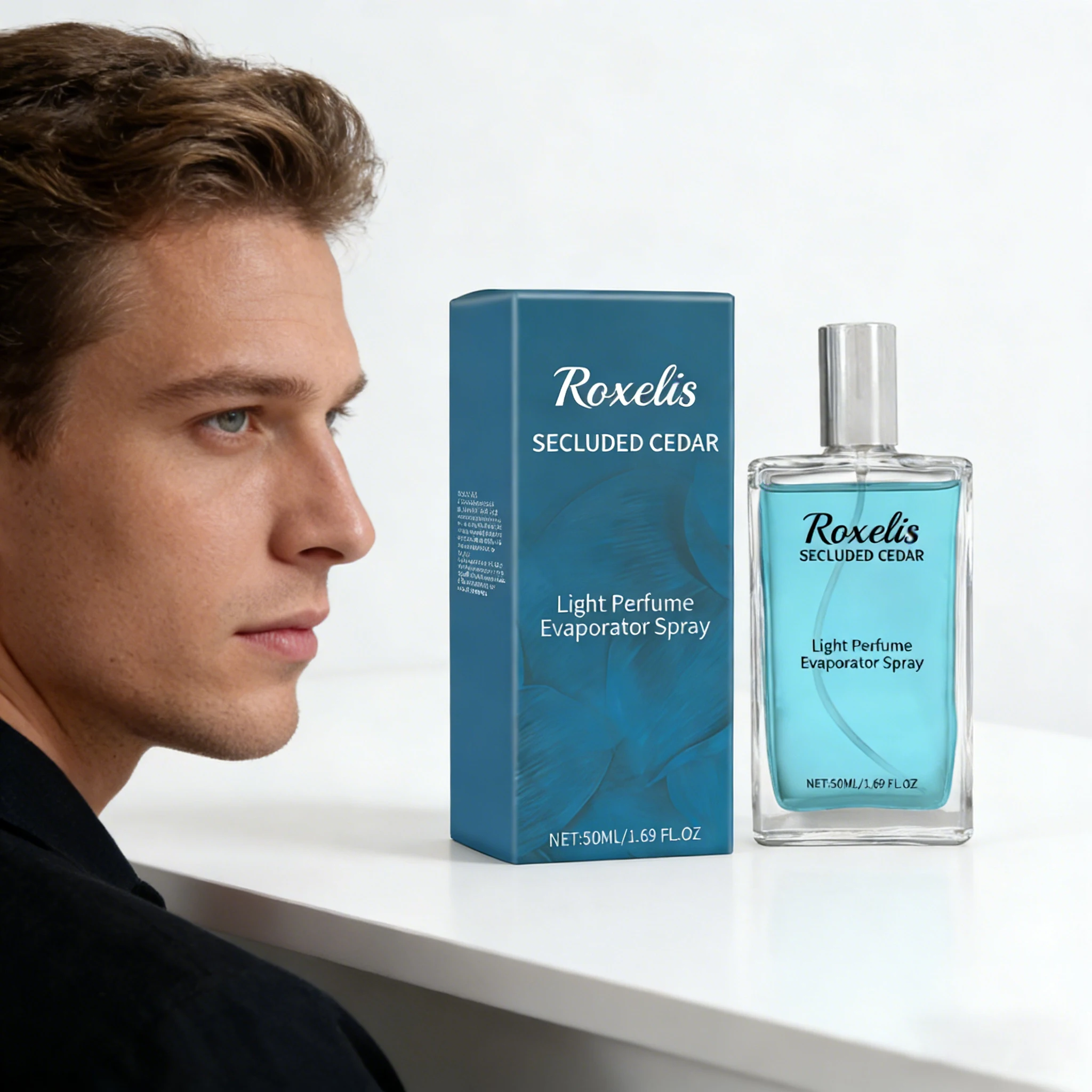 ROXELIS Secluded Cedar Light Perfume Daily Dating Atmosphere Natural Classic Fresh Cologne Long Last Skin-Friendly Charm Perfume