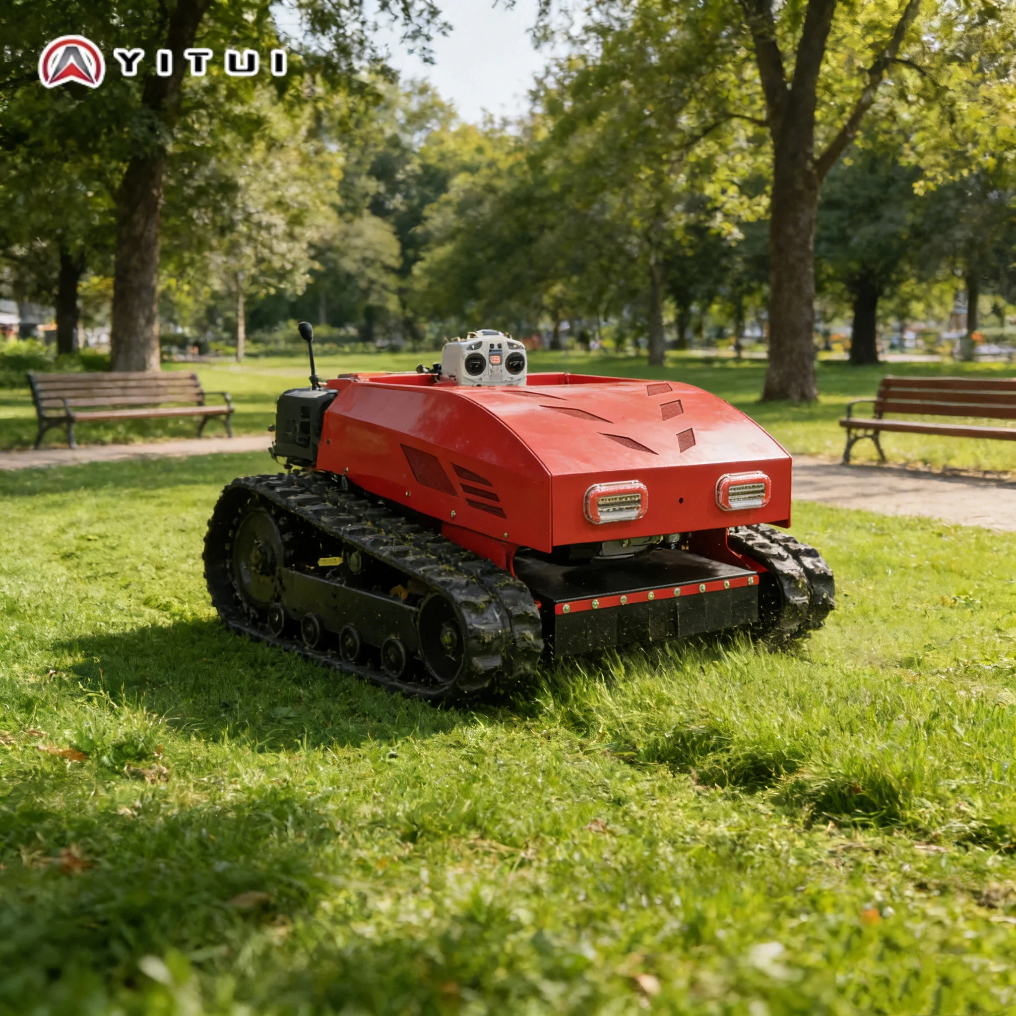Customized Lawn Mower With Powerful Engine High Efficiency Heavy Duty Fuel Efficient Low Noise Stable Operation Easy