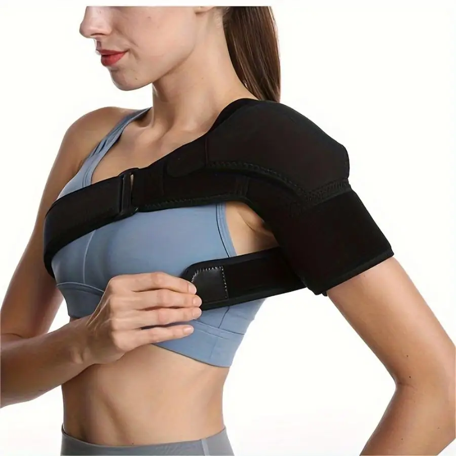 1 PCS Shoulder Support Brace With Pressure Pad For Men Women, Right Or Left Shoulder