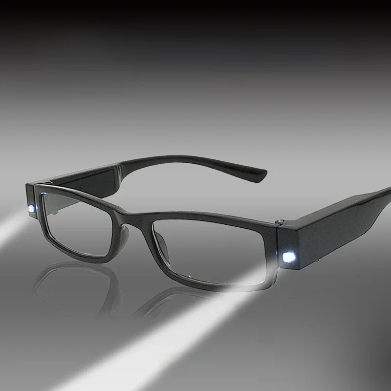 2021 LED avec lumière lunettes de lecture pour femmes et hommes lunettes de mode lunettes de lecture plein cadre + 1.0 + 1.5 + 2.0 à + 4.0