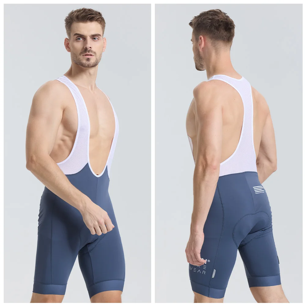 RION-pantalones cortos de ciclismo para hombre, mallas acolchadas y transpirables para bicicleta de montaña, deportes al aire libre, Dolomiti