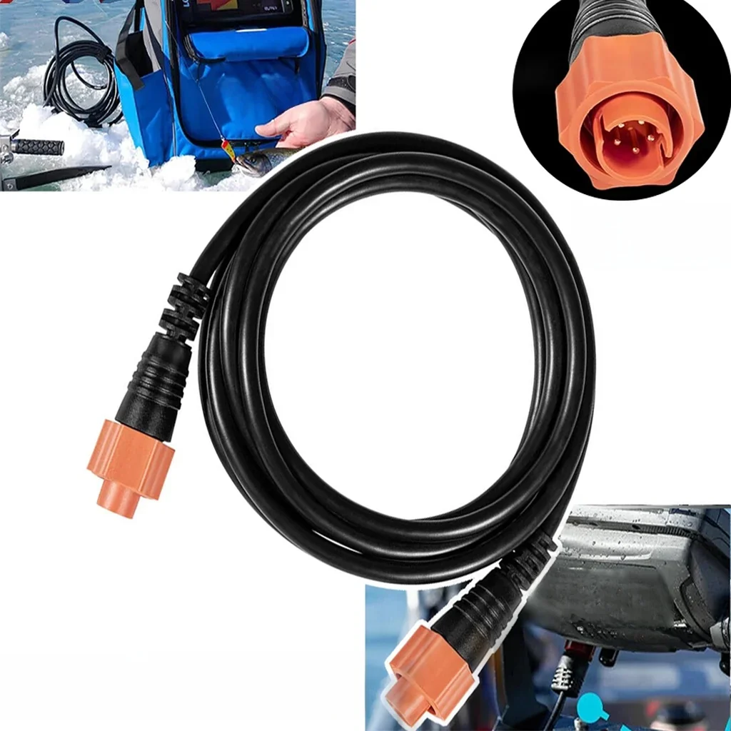 000-0127-51 Voor Lowrance Ethernet-kabel met 5-pins gele Ethernet-connector 6Ft 3005.6855