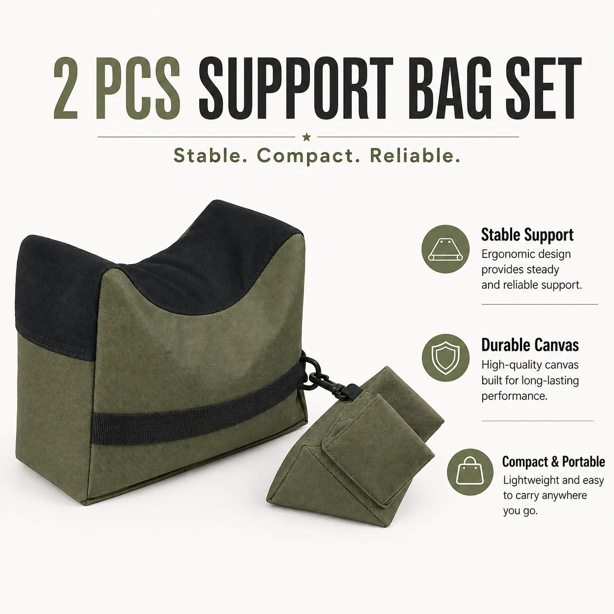 2-Pcs Outdoor Canvas Support B - Photography Gear recension och pris