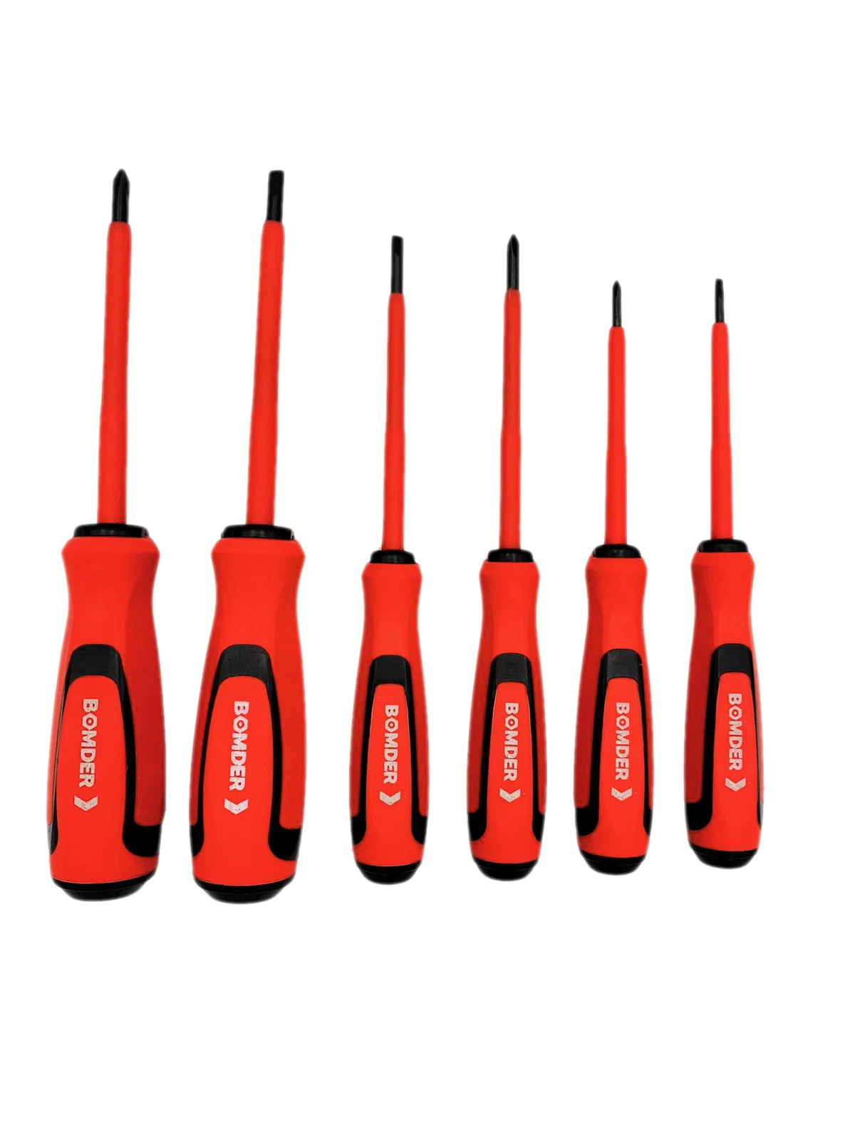 6 Pieces Electrician Isolated Philips Screwdriver Kit Magnet