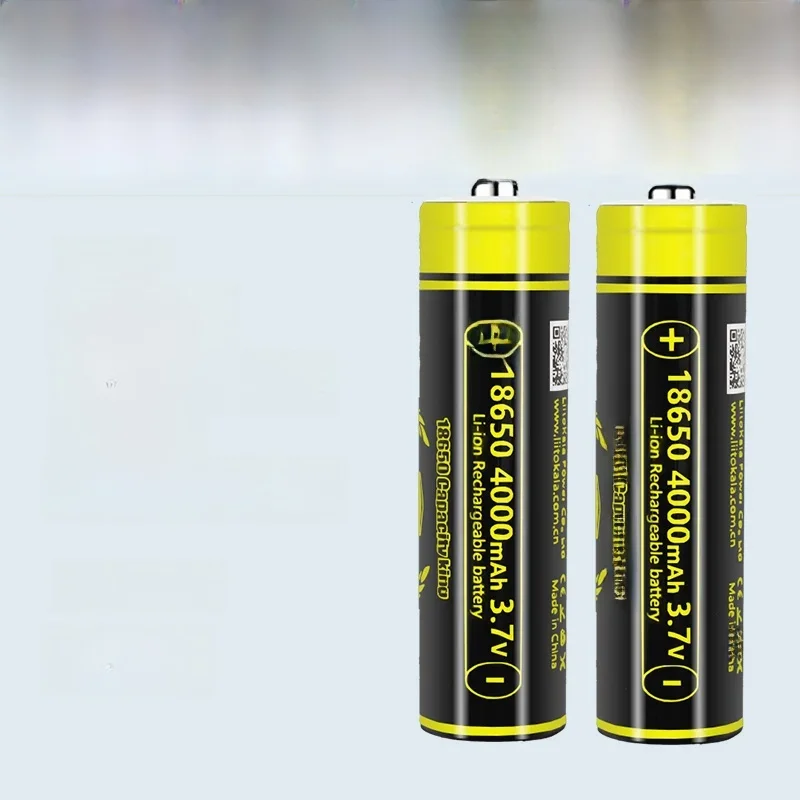 1-20 sztuk LiitoKala Lii-King4000 Najwyższa pojemność 18650 4000 mAh Bateria Oryginalne akumulatory 3,6 V do latarki — zdjęcie 2