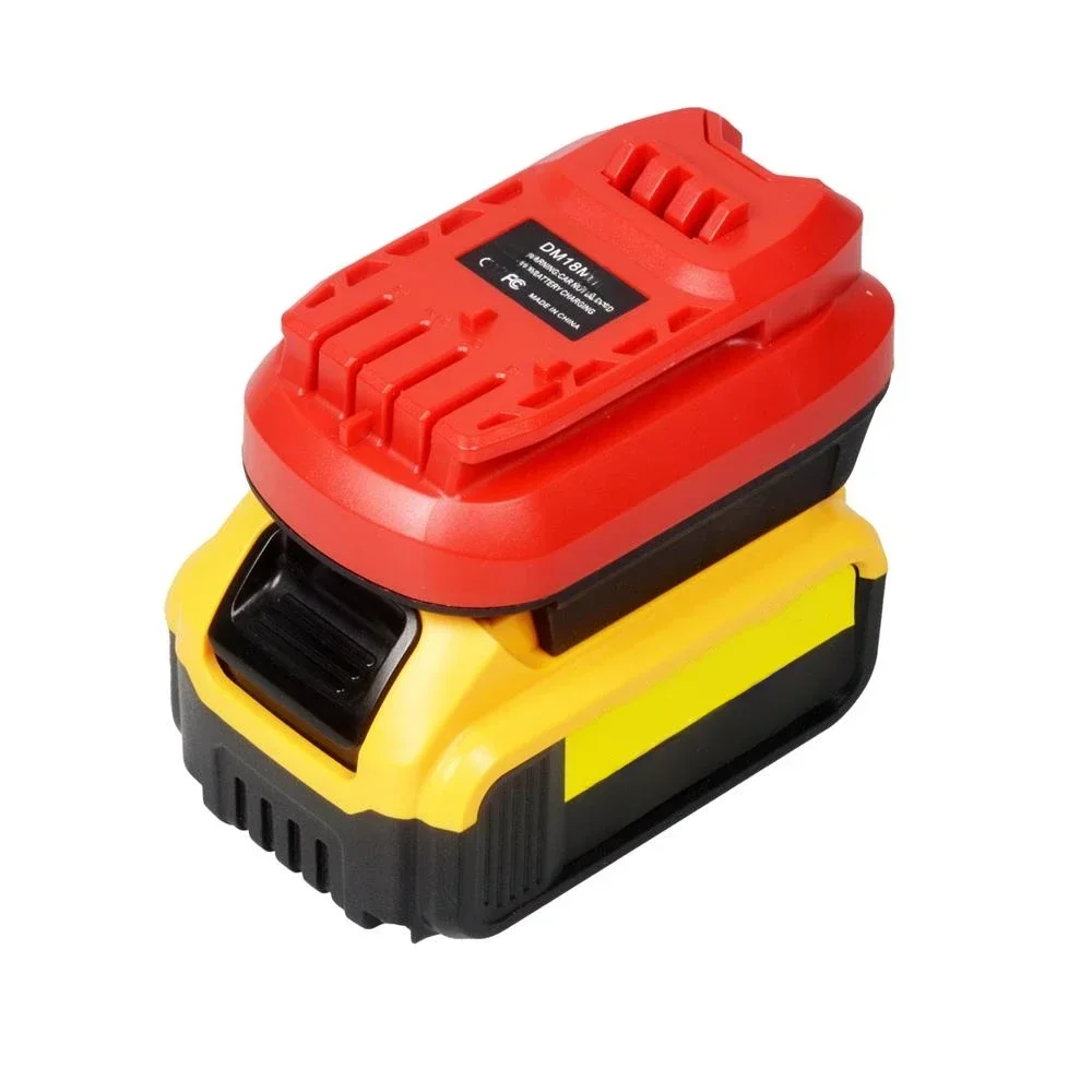 Adapter DM18MAN ma zastosowanie do akumulatorowego narzędzia Craftsman 20 V do konwersji akumulatora litowego Dewalt 20 V/Milwaukee 18 V — zdjęcie produktu 7