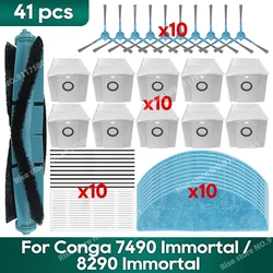 Cecotec Conga 7490 Immortal / 8290 Immortal paspas yedek filtre aksesuar yedek parçalar için uyumlu