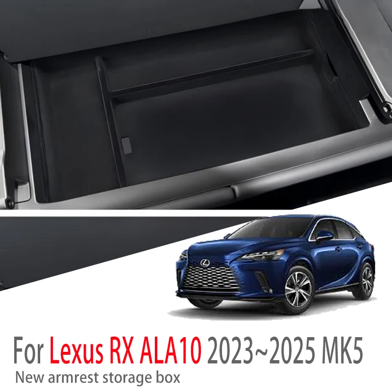 Auto Parts Suitable For Lexus RX ALA10 2023~2025 MK5 Car Center Console Armrest Storage Box Multifunctional Interior Accessories