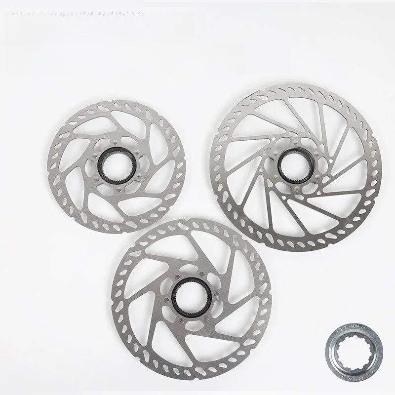 AliExpress NONE Centerlock Bike Rotors 160MM 180MM 203MM MTB Brake Disc Rotor Durable Mountain Road Cycling Brake Disks MTB Bike Hydraulic Part