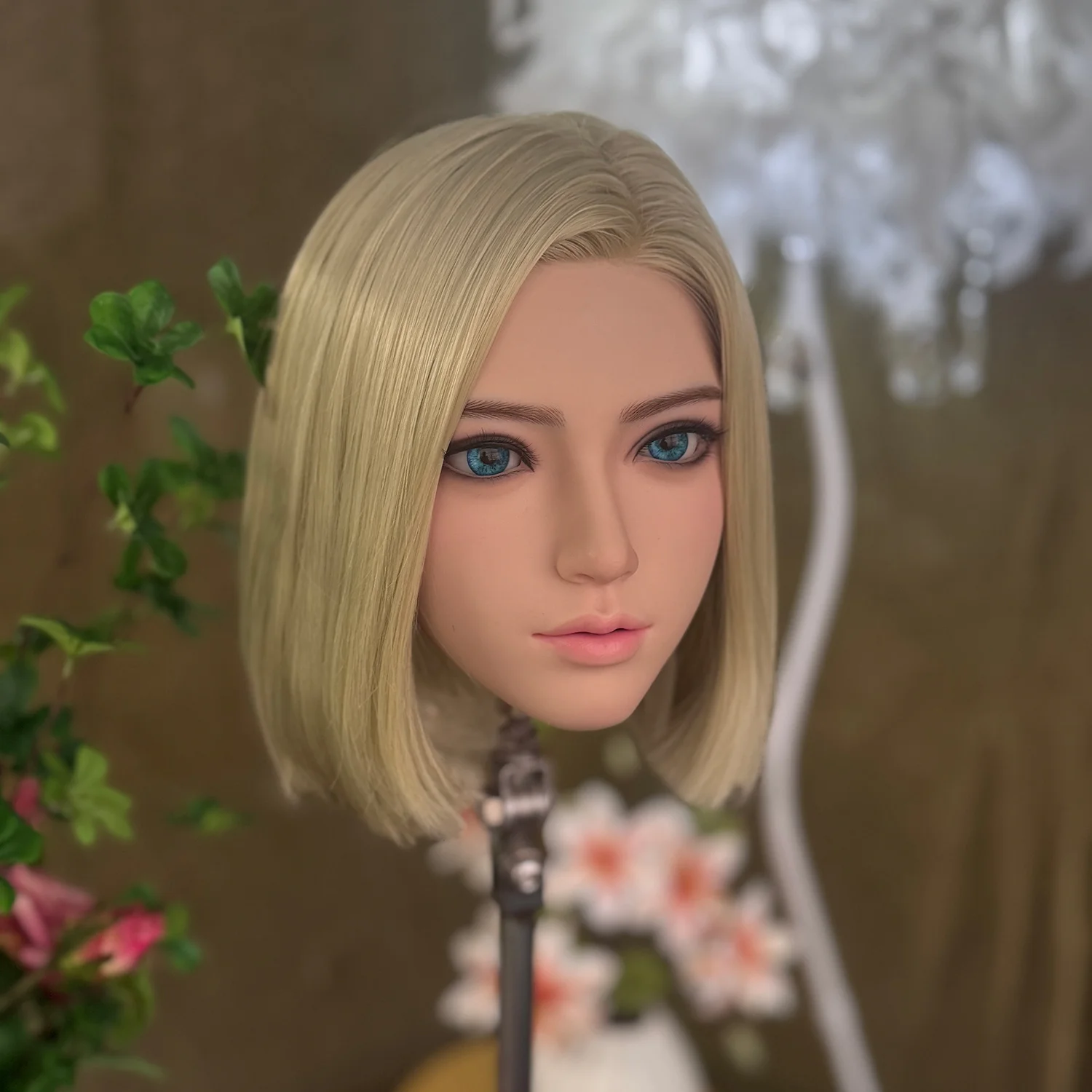 【Wonanii】New silicone head, beautiful makeup look，M16 screw interface，The same type of hair transplant and eyes，For collection p
