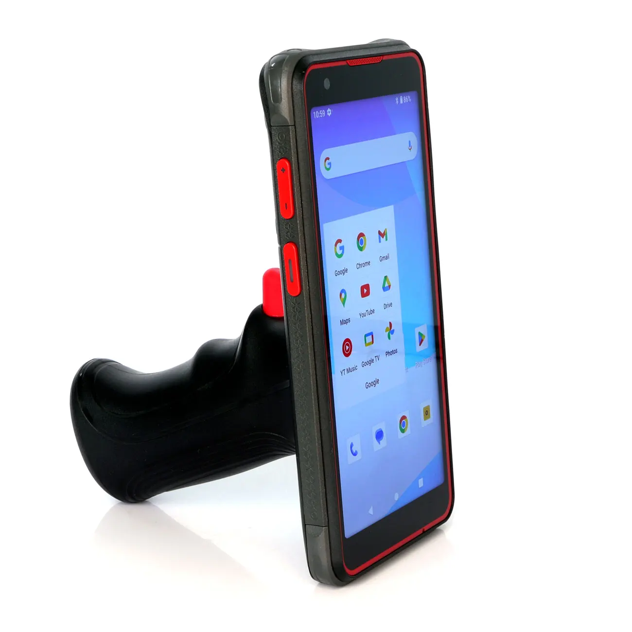 

6-дюймовый IP68 водонепроницаемый прочный КПК Android 13 Ручной NFC RFID 2D QR CM60 Сканер штрих-кода с 4G LTE WIFI Bluetooth GPS-камерой