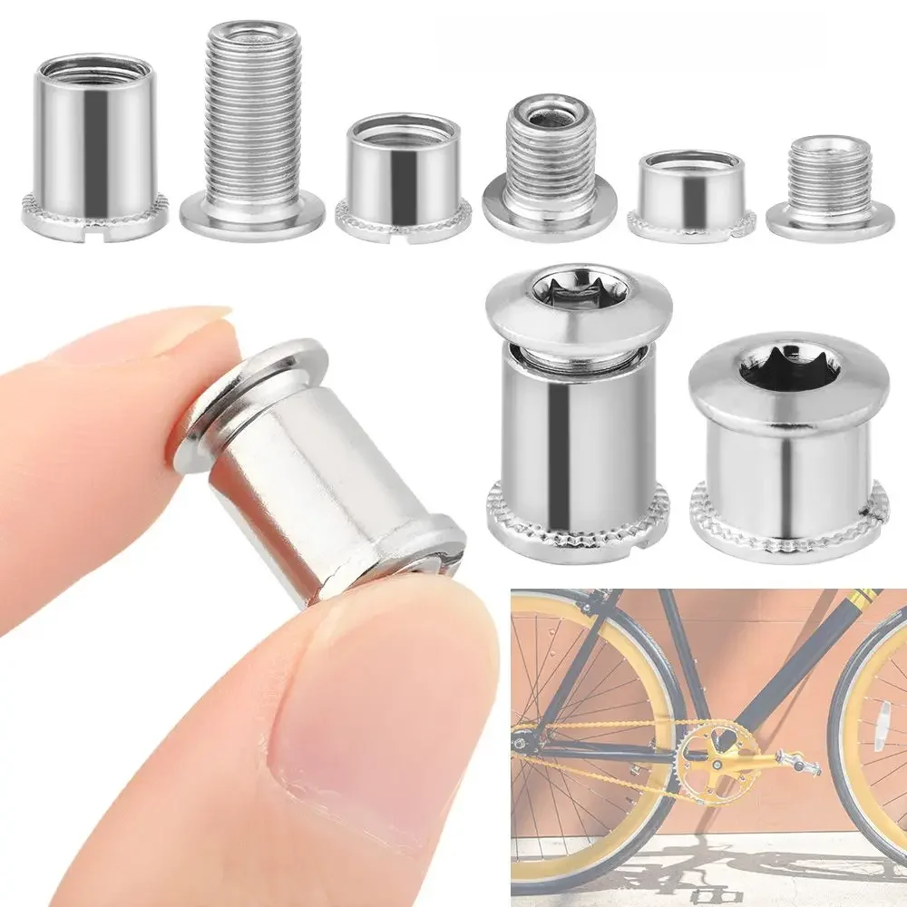 AliExpress 5 Pair Bike Chainring Bolts MTB Plate Screws Monoplate Or Double Or Three Plate Crank Parts Cycling