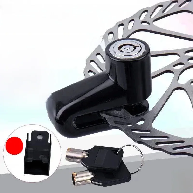 AliExpress Security Anti-theft Lock Bicycle Disc Brake Lock Bike  Motorcycle  Mini Anti-theft Portable Hanging Aluminum Alloy Brake Lock