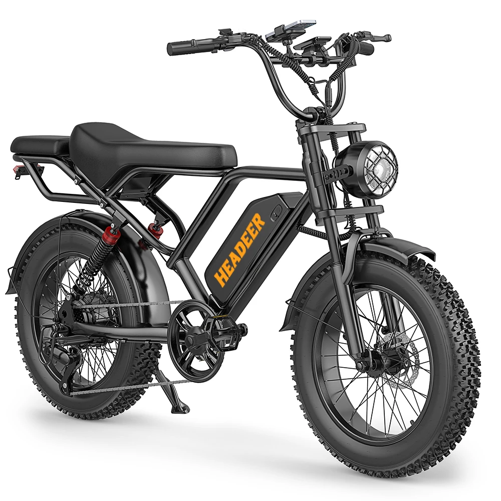 BK20 elektrische fiets 48V20Ah lithiumcel elektrisch bergvoertuig 1500W motor elektrisch voertuig voor volwassenen voor dagelijks woon-werkverkeer elektrisch voertuig voor buitengebruik voor off-road