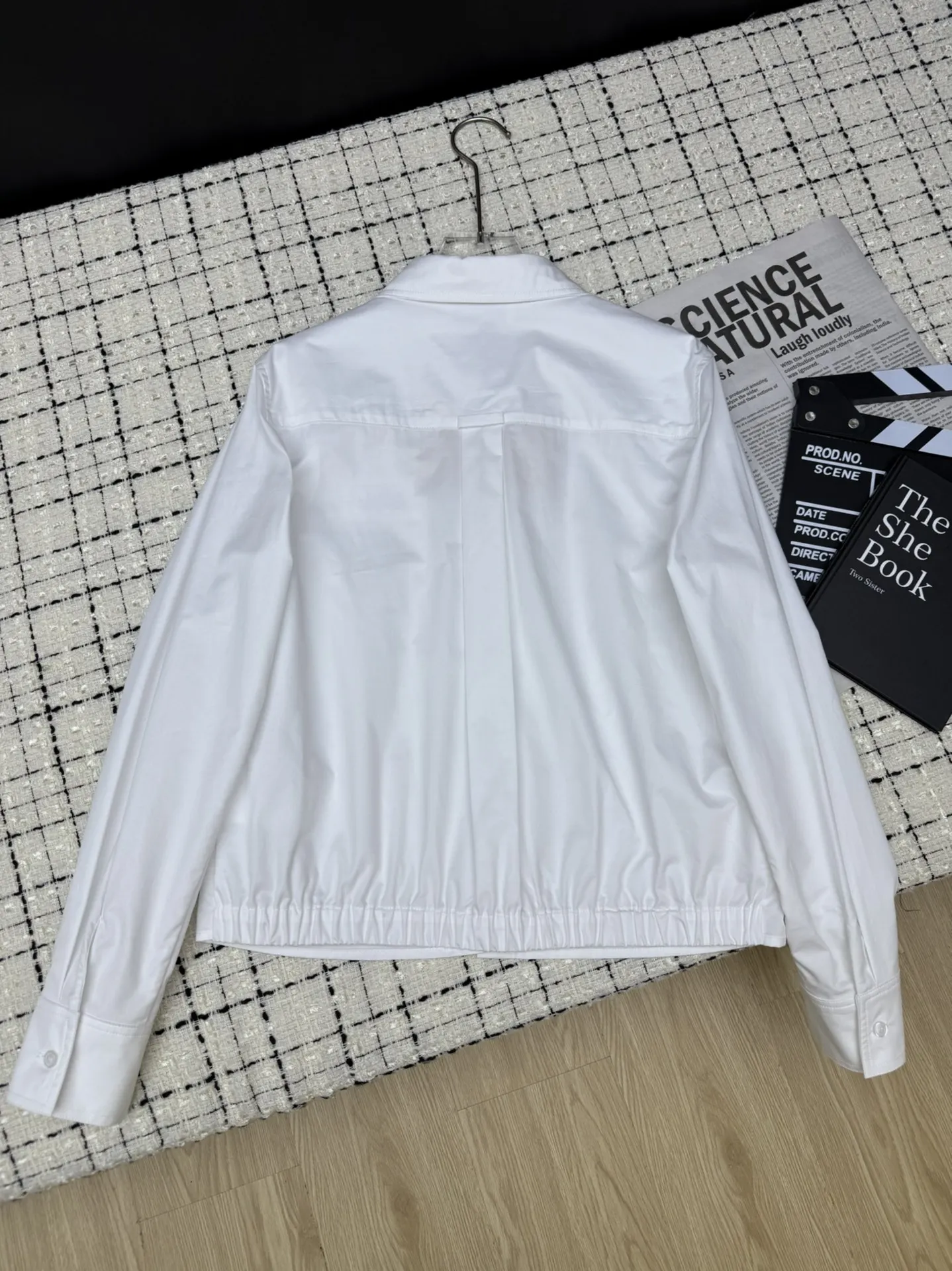 

Women Shirt New Summer Autumn Embroidery Lapel All Fashion Loose Simple Solid Color Casual Women Shirt 2025
