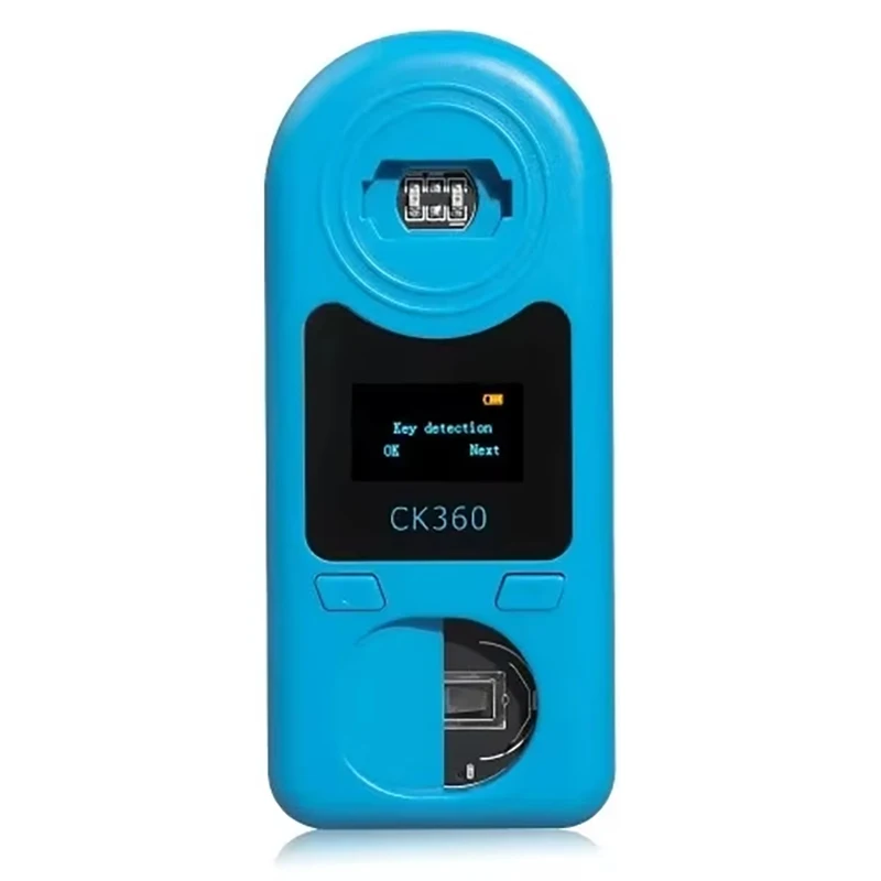 CK360 Auto Key Frequency Detector CK360 Easy Check Remote Control Key Tester for Frequency 315Mhz-868Mhz & Key Chip & Battery