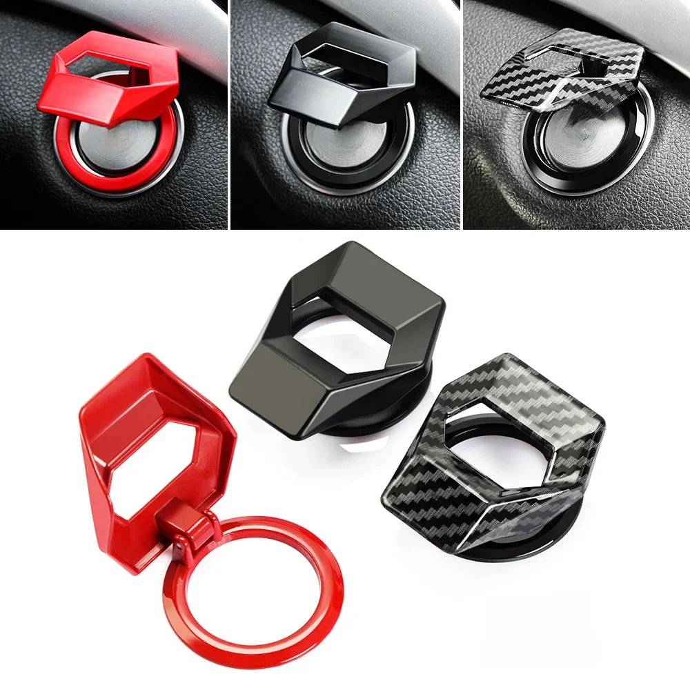 Couvercle de bouton de commutation de démarrage et d'arrêt de moteur de voiture, pour Audi A3 A4 B6 B8 A6 C5 C6 80 B5 B7 A5 Q5 Q7 TT A1 A3 Q3 A8 RS