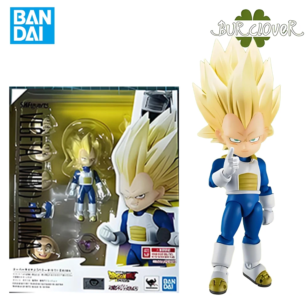 

BANDAI Original S.H.Figuarts DRAGON BALL Series VEGETA SON GOKU PICCOLO (MINI) -DAIMA- Anime character figurines model toys
