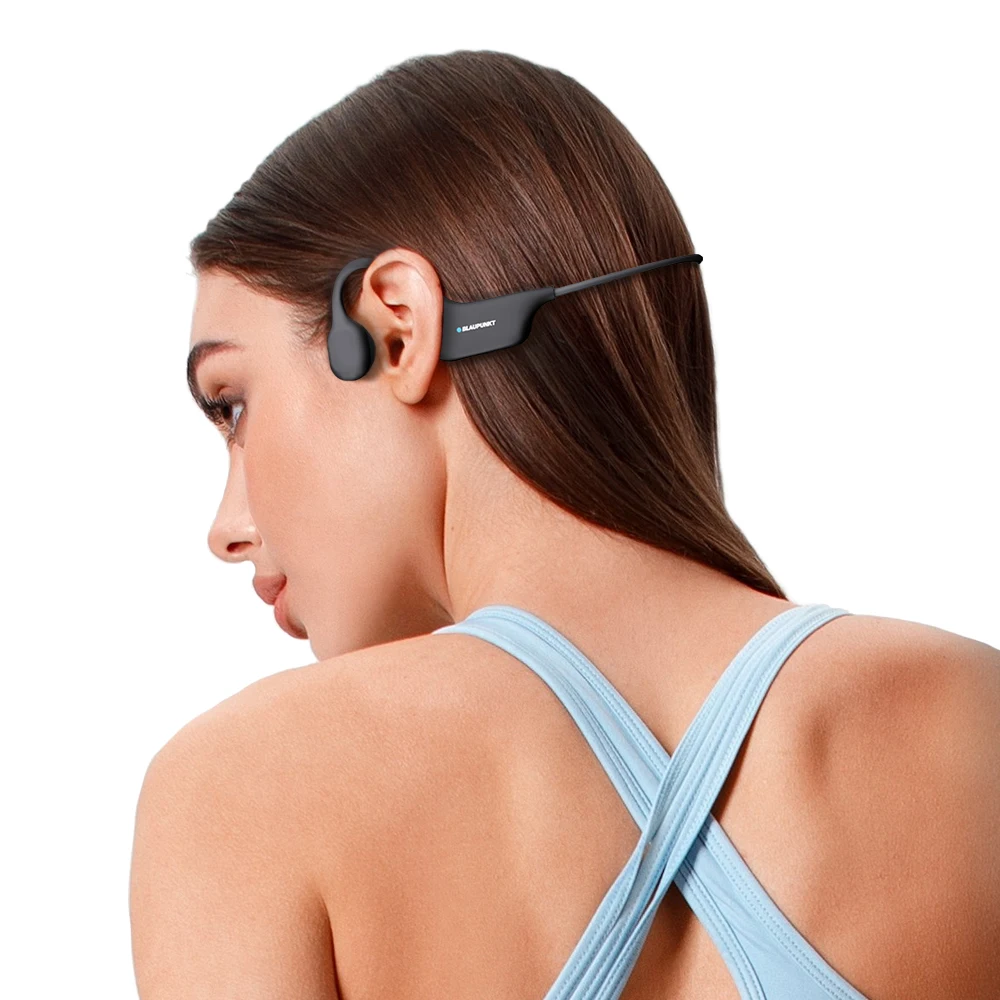 Blaupunkt إلغاء الضوضاء Ai ENC IPX5 مقاوم للماء توصيل العظام سماعات بلوتوث BLP-OE691K رياضة الجري تنفس غالاكسي آيفون التسليم في نفس اليوم