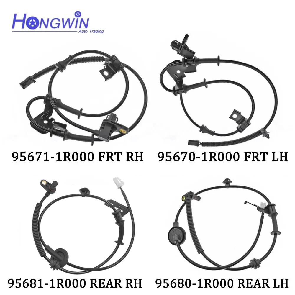 95670-1R000 95671-1R000 95680-1R000 95681-1R000 ABS Wheel Speed Sensor Rear Front Left Right For Hyundai Accent Solaris 2012-17