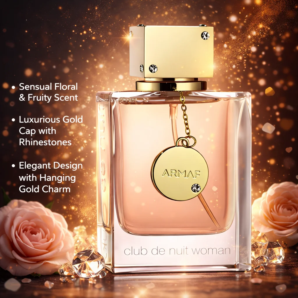 

Armaf Club de Nuit Woman Eau De Parfum 105ml - Premium Floral Oriental Scent, Ideal Luxury Gift For Her