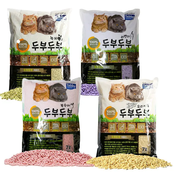 Tofutofu-القط القمامة ممتاز ، القط القمامة ، 7L x 6ea