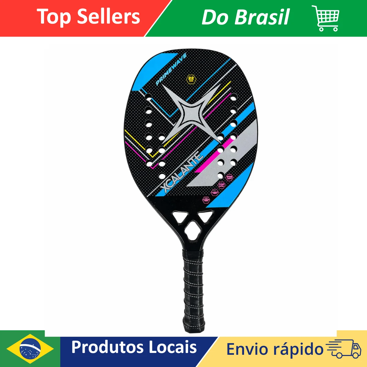 professional-lightweight-black-beach-tennis-racket-complete-kit-with-overgrip-and-wristband-xcalante-x3203