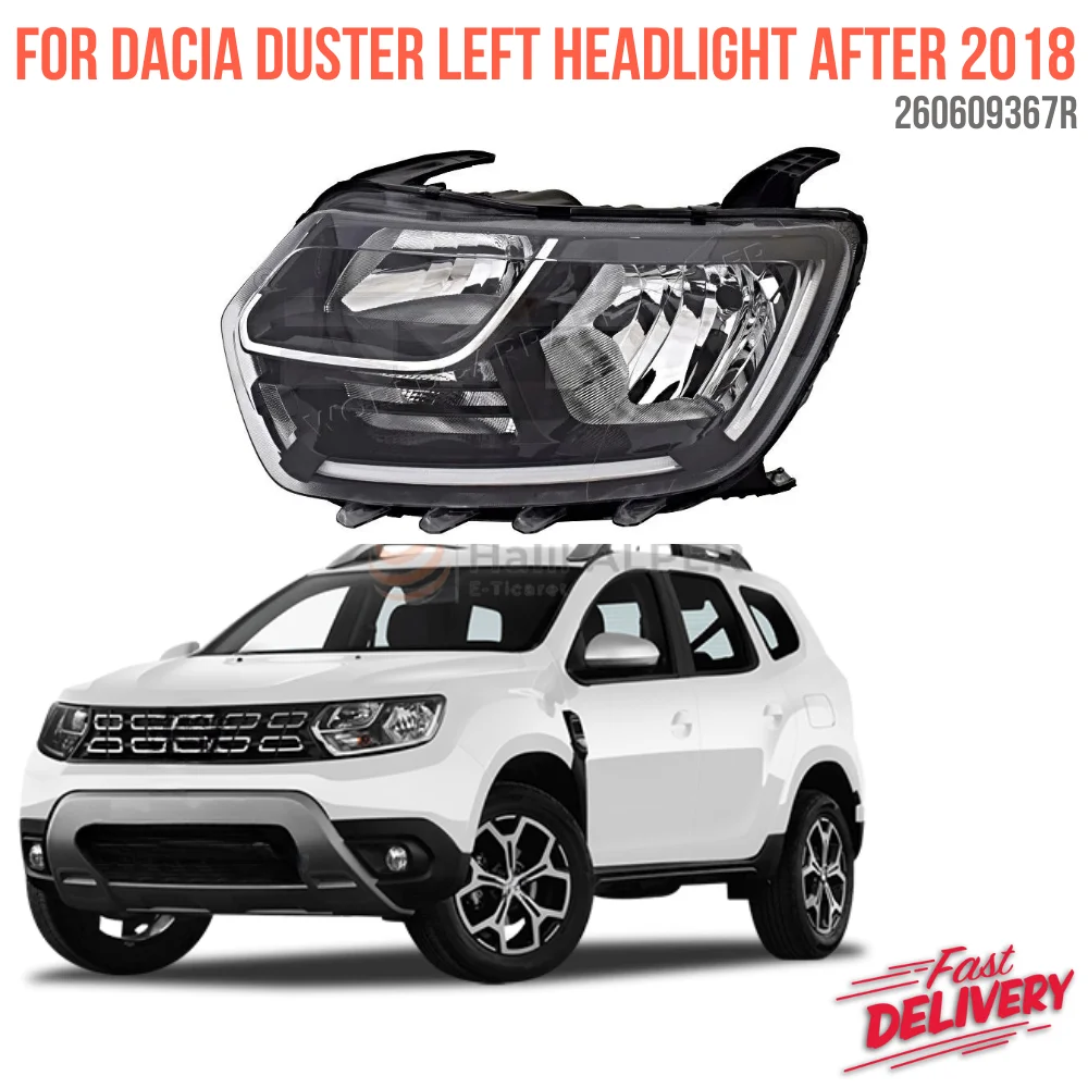 

For DACIA DUSTER LEFT Right HEADLIGHT 2018 onwards OEM 260609367R-260101133R super quality high satisfaction high satisfaction price