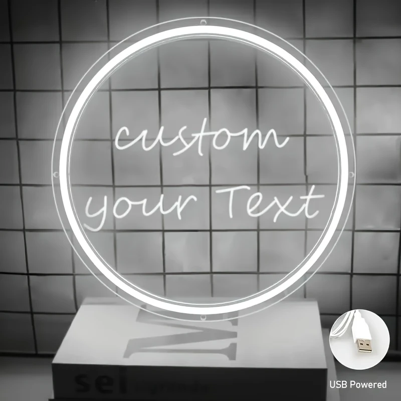Custom Neon Light Sign, LED Neon for Business/Cafe/Rooms Wall&Table Hanging Decor, Gift for Wedding/Birthday/Parties/Housewaming image 3