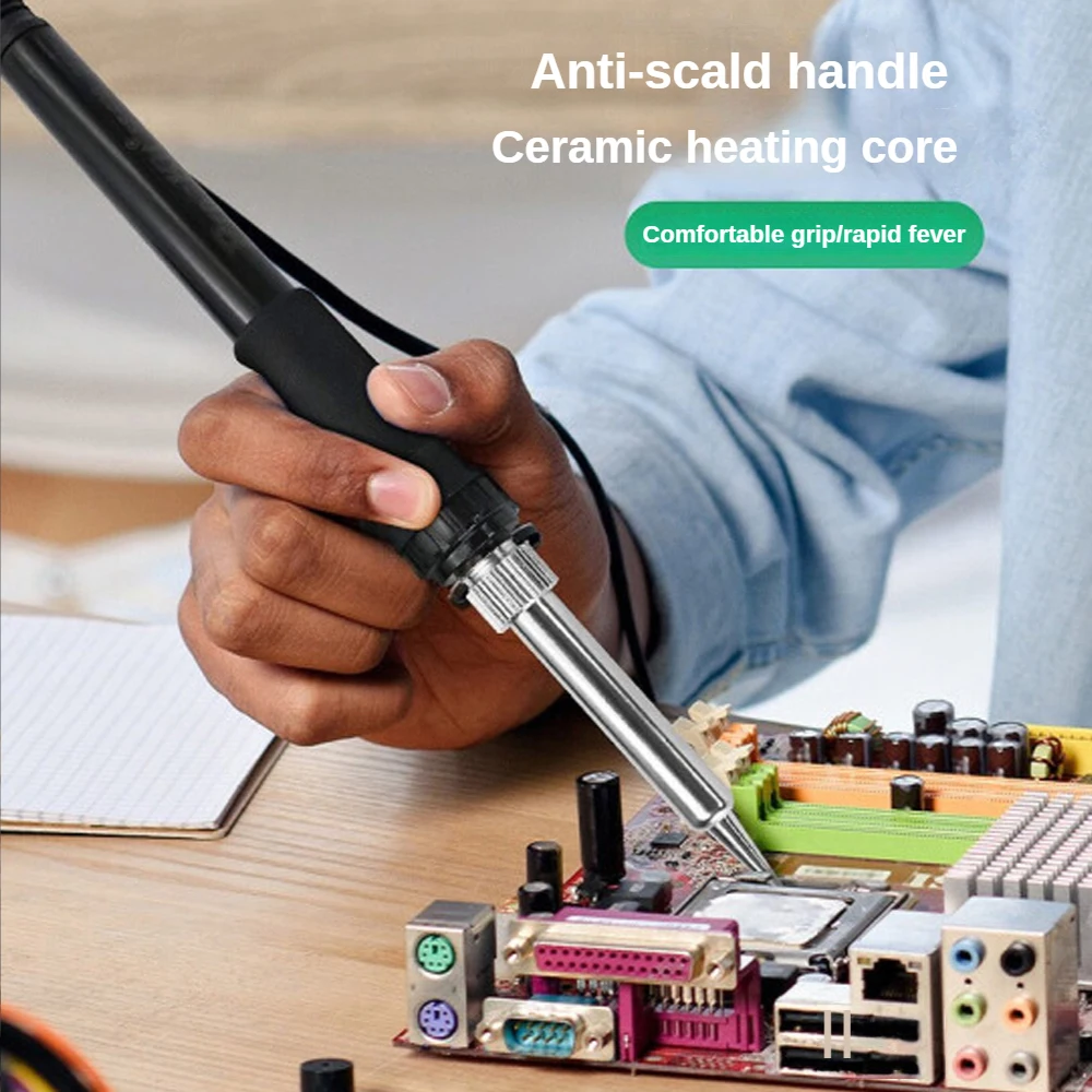 Pro'sKit SS-936H 60 واط الاستاتيكيه قابل للتعديل التحكم في درجة الحرارة لحام محطة الإلكترونية لحام لحام أداة