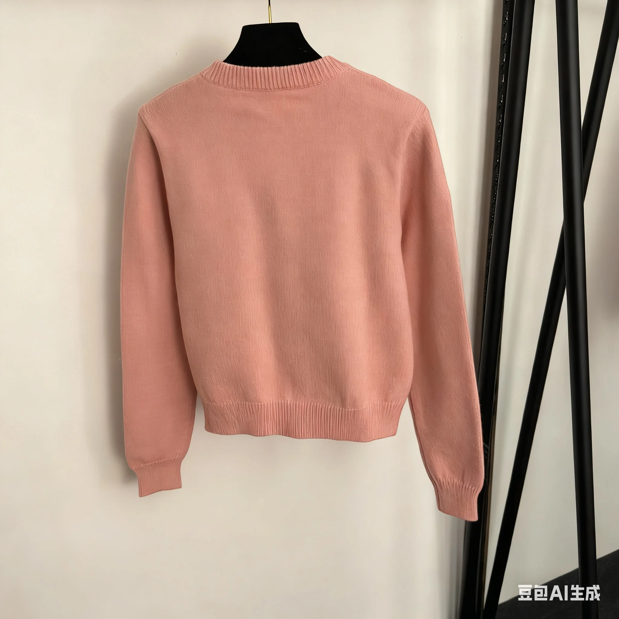 2025 Spring Ball Women's Round Neck Long Sleeve Knitted Cardigan HL163