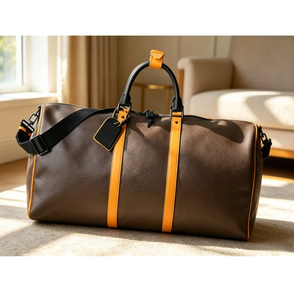 

2026 Size: 55 OR 50 OR 45 cm no box New Model - Versatile and Fashionable PU Leather Bag - Durable, High-Quality and Affordable