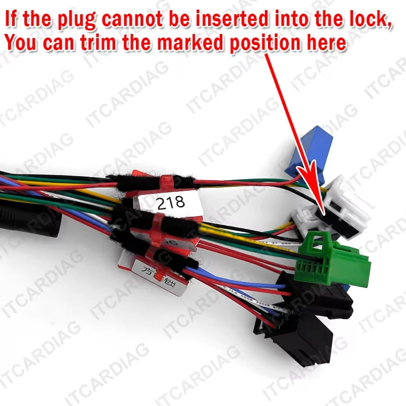 For Mercedes-Benz Multi-function ELV Lock Test Platform Cable All Key Lost Support VVDI Large Panel Multifunction Wiring Harness