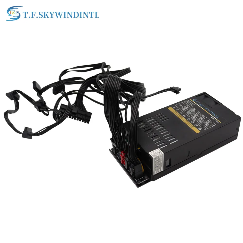 T.F.SKYWINDINTL Flex PC PSU 400W Small 1U Power Supply Rated Power 350W Full Module 80plus Gold For K39 A4 S3 G5 ITX Mini Case