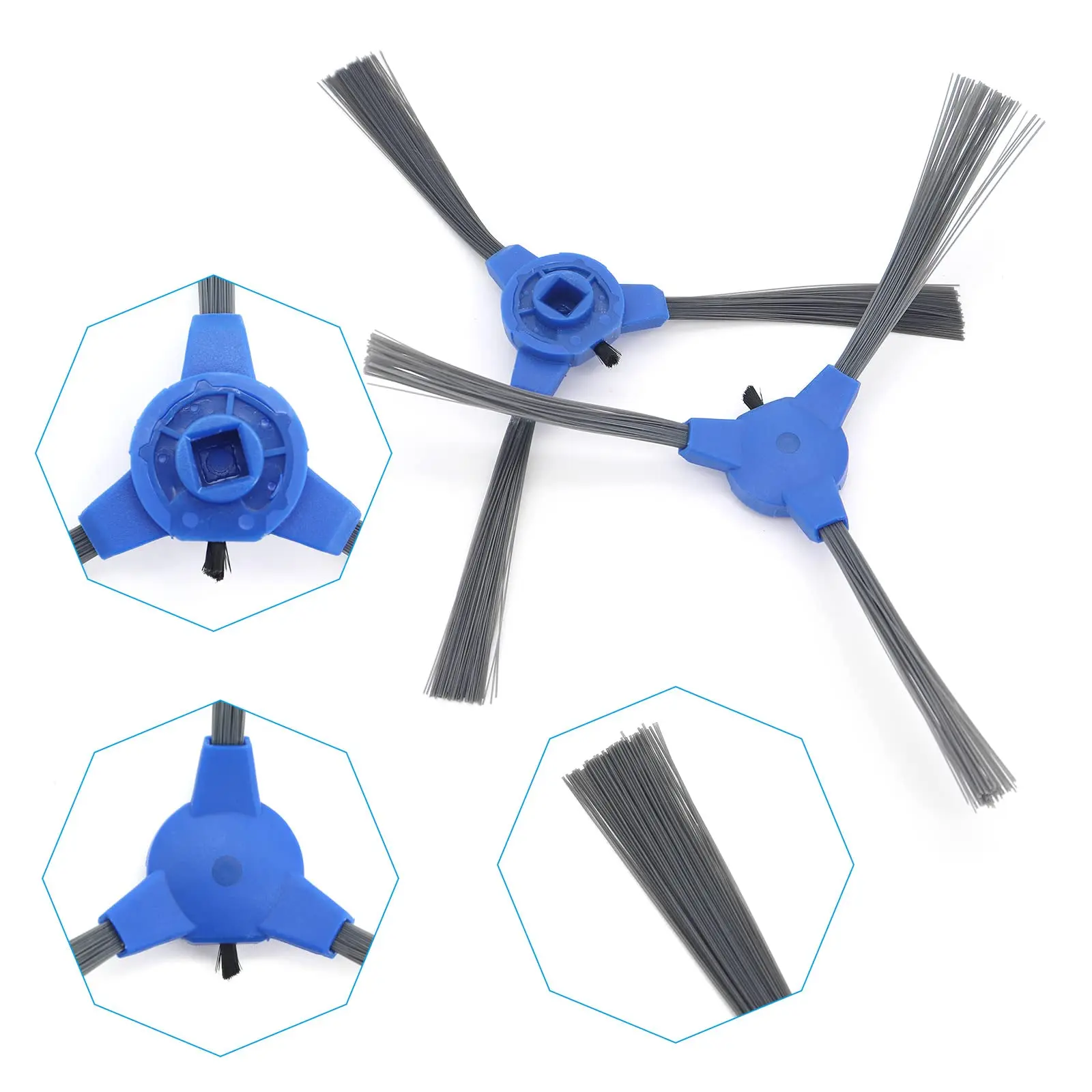 Compatible con Cecotec Conga 1090 1790 Ultra titanio repuestos cepillo principal Cepillo Lateral filtro Hepa accesorios de fregona