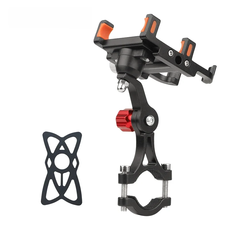 AliExpress DEEMOUNT Deemount Bike Mobile Phone Support Rack 360-degree Rotation Smartphone Holder Bracket 6 Claw Phone Stand 18-32mm Handlebar Mount