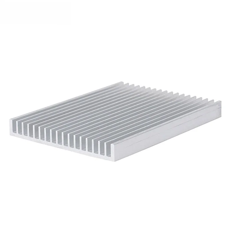 En-Labs 75x10x100/150/200mm Aluminiowy radiator Radiator Radiator IC Chłodzenie LED, chłodnica elektroniczna, rozpraszanie ciepła chipsetu — zdjęcie 2