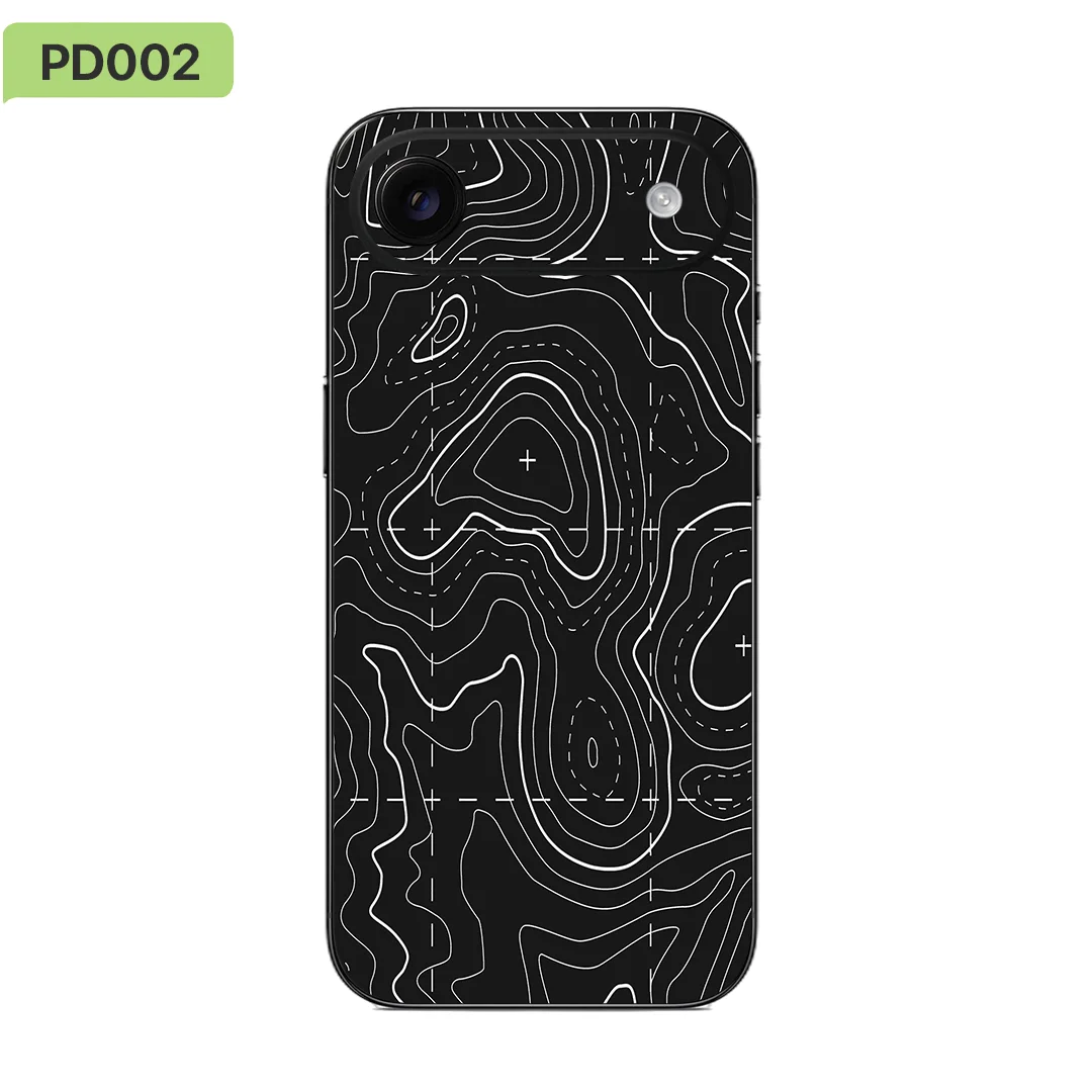 

Ультратонкие наклейки Nexa Skins для iPhone 17, коллекция Air Waves IA030 — защитная наклейка для мобильного телефона