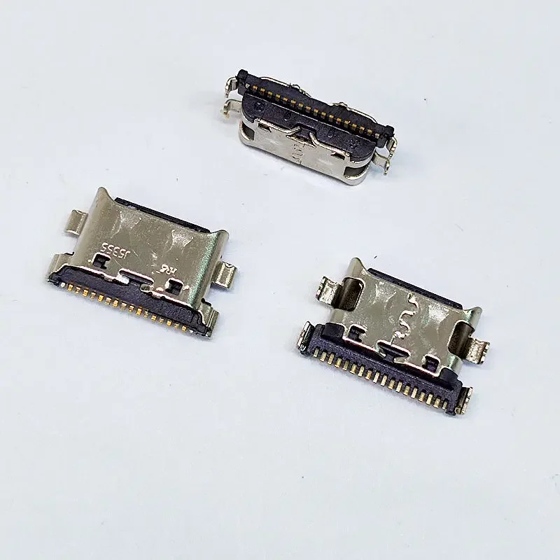 100szt Typ C Port ładowania USB Wtyczka Złącze dokujące Gniazdo Do Samsung Galaxy A51 A71 A21S A40S A50S A20 A30 A40 A50 A60 A70 — zdjęcie 2