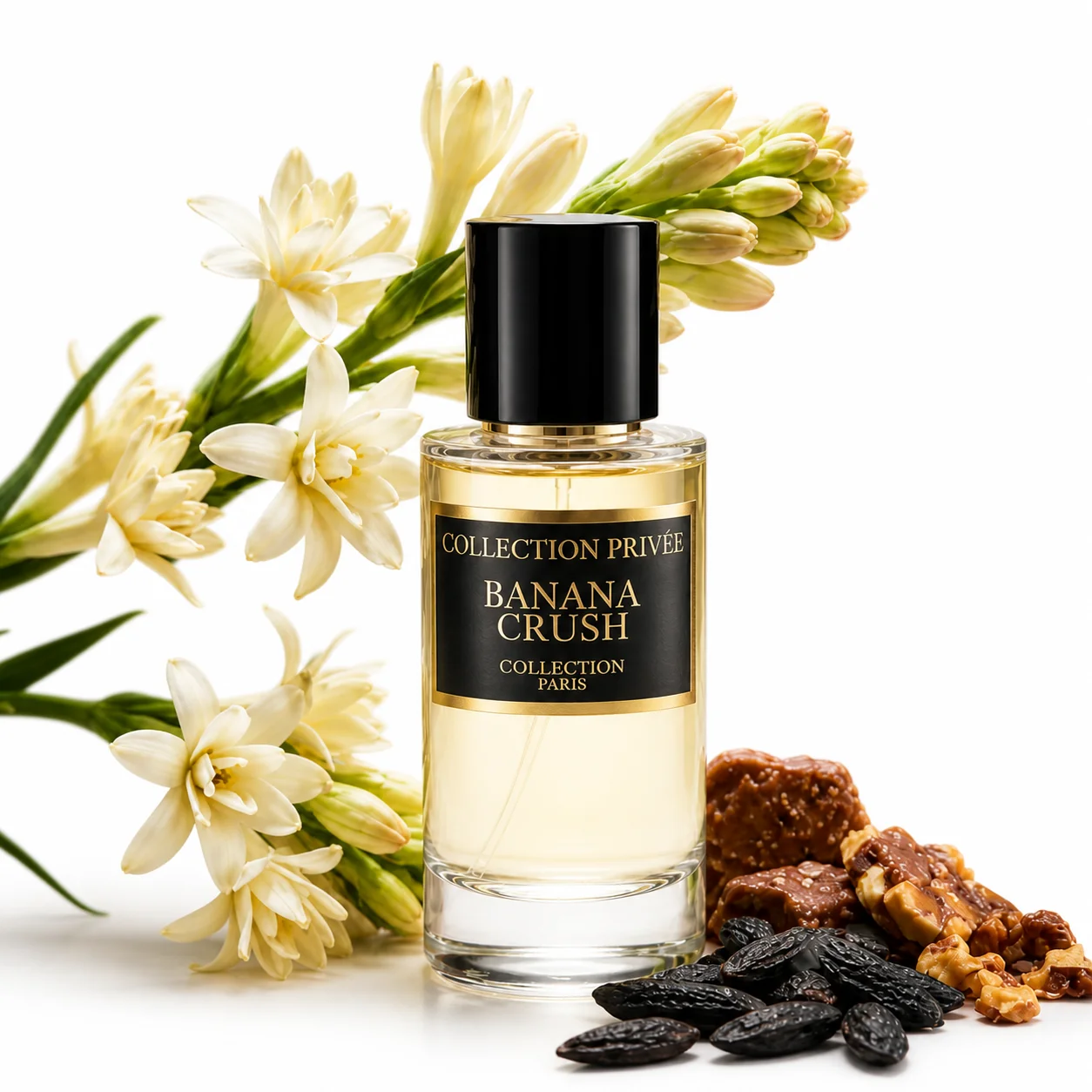 Colección Privada Edición Oro Banana Crush Perfume Acuático 50ml para Mujer Lujoso Gourmand Floral de Larga Duración