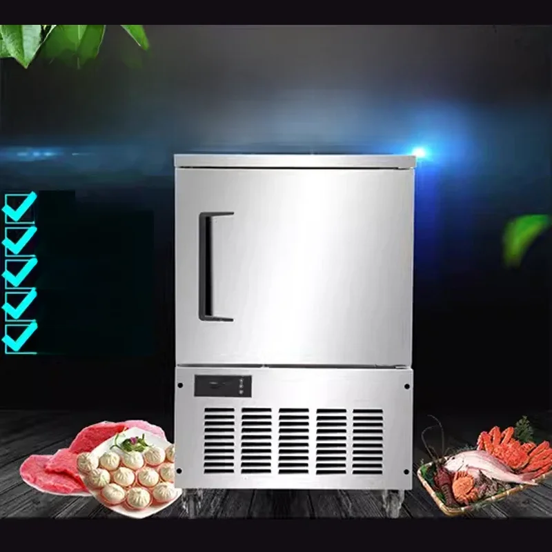 PBOBP Cabinet Freezer Two-Door Freezer Cake/Mousse Strip Quick-Frozen Commercial Baking Refrigerator