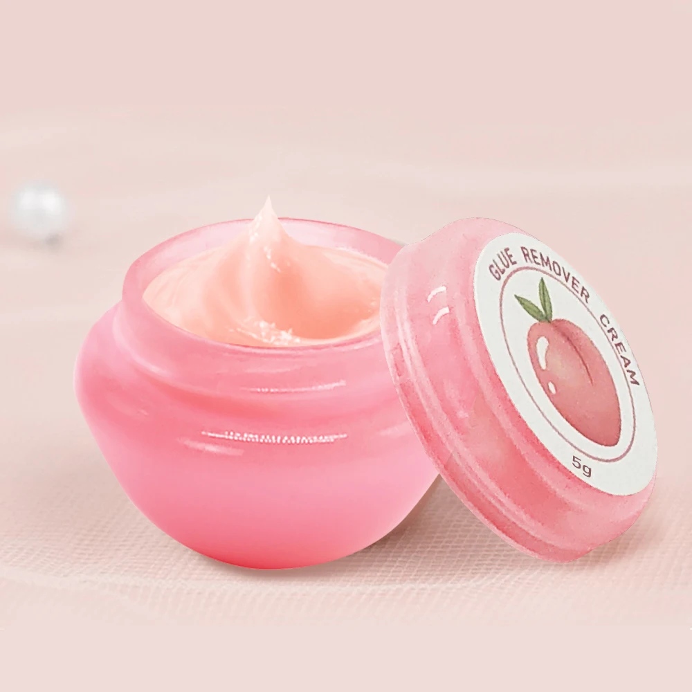 GTGDHNY مزيل غراء الرموش سريع التفريغ لاصق كريم احترافي مزيل لأدوات ماكياج Eyeslashes De Pestaña