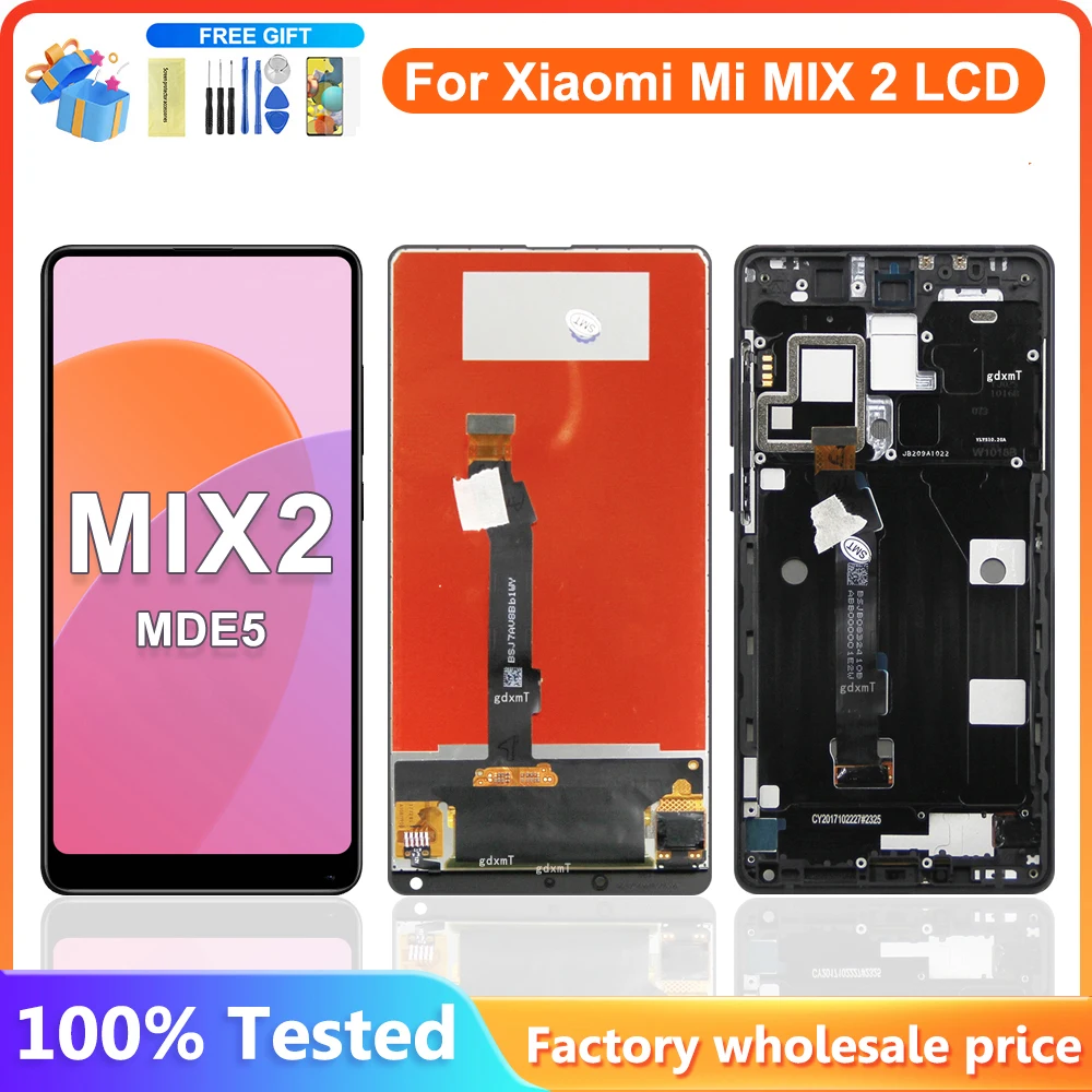 5.99\'\' Display For Xiaomi Mi Mix 2 LCD Touch Screen Digitizer Assembly Replacement For XIAOMI MIX2 Display Screen